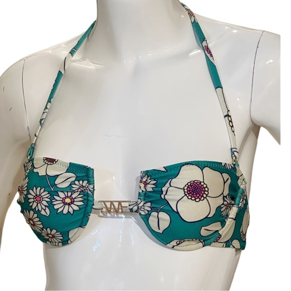 Wildfox Sixties Floral Underwire Bikini Top - Picture 9 of 11